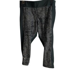 Black and White Leggings Capri